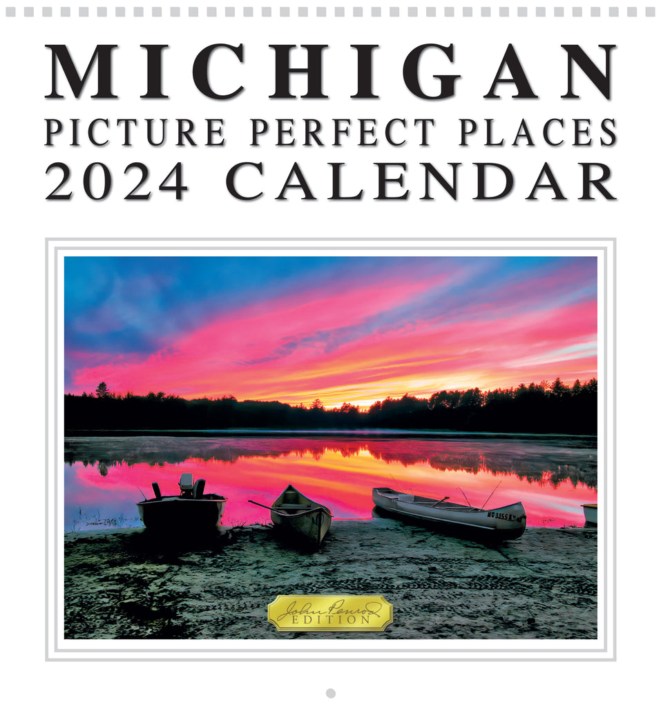 2024 Calendar Michigan Picture Perfect Places 34172 Penrod/Hiawatha