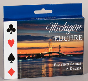 Playing Cards - Michigan Euchre Set - 24261