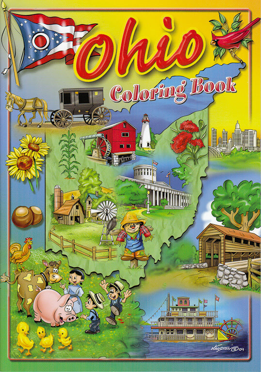 Ohio Coloring Book - 30135
