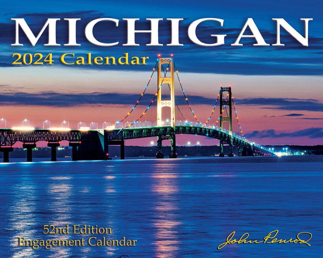 2024 - Calendar 8X10 Michigan Engagements - 34169