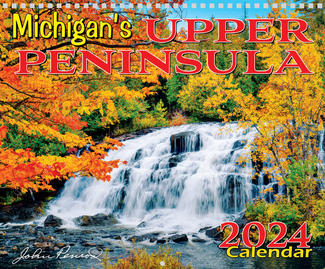2024 - Calendar Upper Peninsula in Michigan - 34173