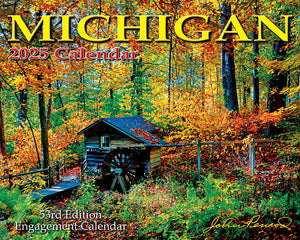 2025 - Calendar 8X10 Michigan Engagements - 34174