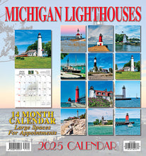 2025 - Calendar Michigan Lighthouses - 34176