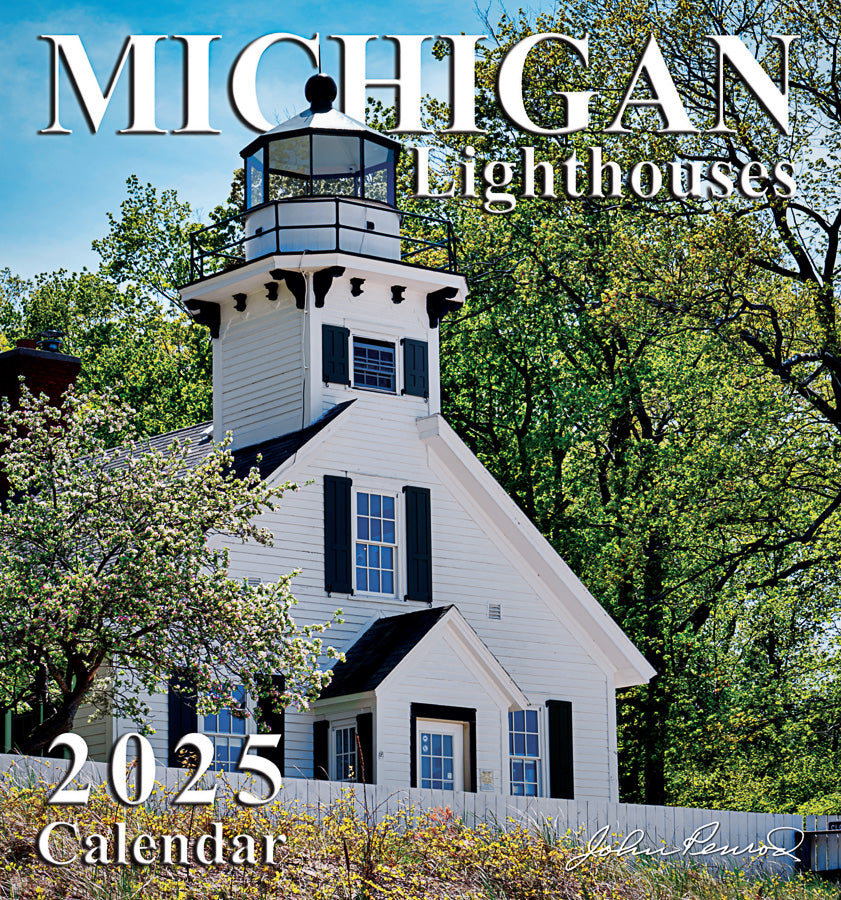 2025 - Calendar Michigan Lighthouses - 34176