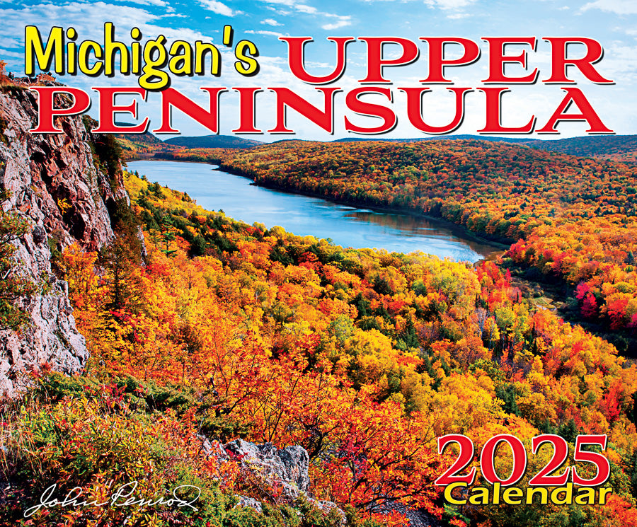 2025 - Calendar Upper Peninsula in Michigan - 34178