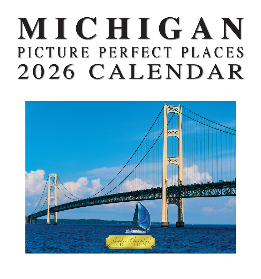 2026 Michigan Picture Perfect Places Calendar - 34182