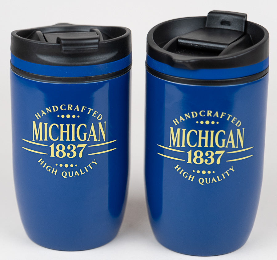 56060 - Travel Tumbler 12 oz. Michigan Handcrafted 1837