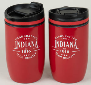 56064 - Travel Tumbler 12 oz. Indiana Handcrafted