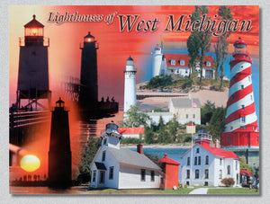 Closeout - Lighthouses of W Michigan Poster -70007