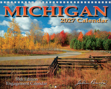 2027 Michigan Engagement Calendar, 8x10 Wire-Bound (34184)