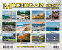 2027 Michigan Engagement Calendar, 8x10 Wire-Bound (34184)