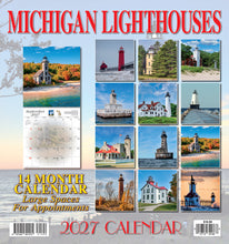 Lighthouse 2027 Michigan Lighthouses Calendar (34186)