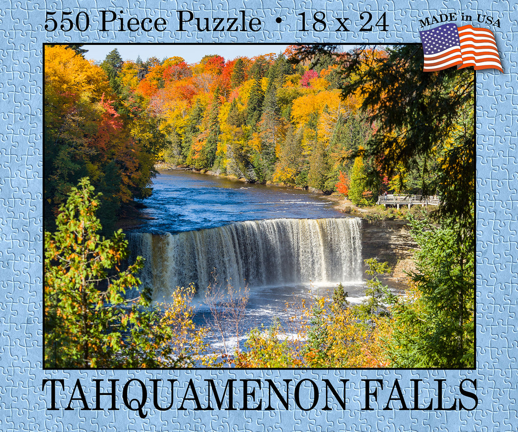 Tahquamenon Falls Puzzle (USA Made) - 1071924245