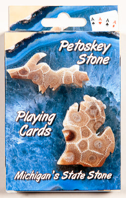 Playing Cards - Michigan Petoskey Stone - 24171