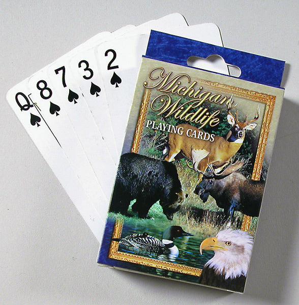 Playing Cards - Michigan Wildlife -1071924176