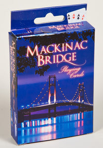 Playing Cards - Mackinac Purple Bridge -1071924178