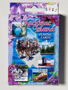 Playing Cards - Mackinac Island - Lilac Theme - 1071924208