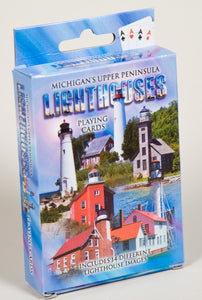 Playing Cards - Upper Peninsula Lighthouses - 1071924227