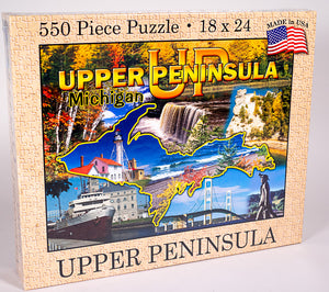 Upper Peninsula Puzzle (USA Made) - 1071924252