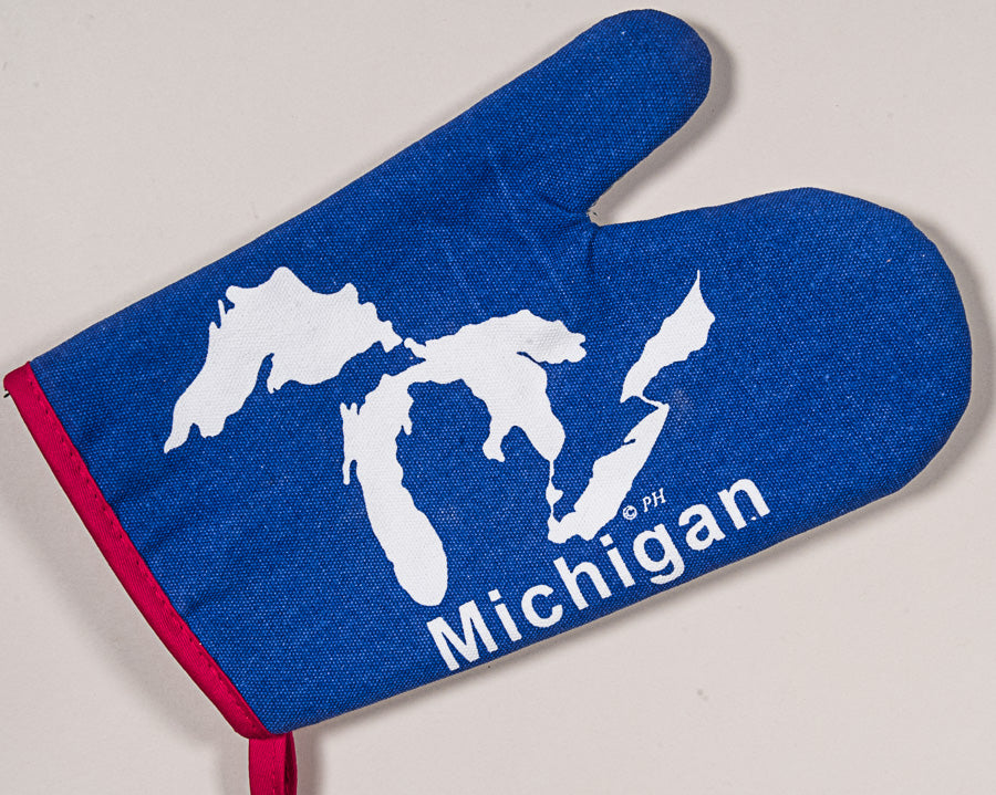 Oven Mitt MI Great Lakes Outline - 44021