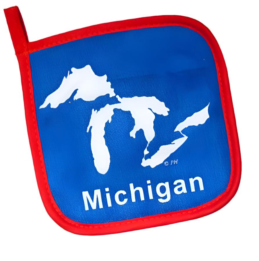 Pot Holder MI Great Lakes Outline - 44025