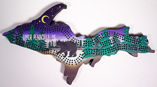 Upper Peninsula Cribbage Board - 1071986000