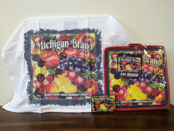 Fruits of Michigan Kitchen Package - 44026, 44027, 51061